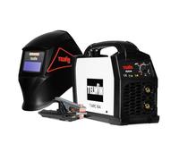 T-Arc 164 Soldadora Inverter Electrodo MMA 150A, con Máscara Automática tipo Casco y Accesorios, Máquina para Soldar Portátil Compacta y Sencilla, para Mantenimiento y Bricolaje Doméstico, 230V