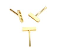 T Bar Soldadura Soldador Punta T Latón, Silicona 3 Piezas Set 30W 40W 60W T Puntas de Soldador con Prensa Caliente para Pantalla Lcd Reparación de Cable Flexible