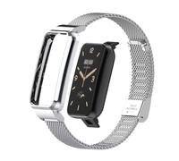 T-BLUER Compatible con Xiaomi Mi Band 7 Pro Correas,Mi Band 7 Pro Correa de Repuesto de Metal de Acero Inoxidable Compatible con Xiaomi Smart Band 7 Pro Pulsera Inteligente