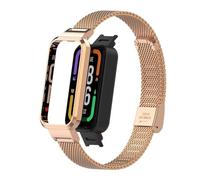 T-BLUER Compatible con Xiaomi Redmi Smart Band Pro Correas,Redmi Smart Band Pro Correa de Repuesto de Metal de Acero Inoxidable Compatible con Xiaomi Redmi Smart Band Pro Pulsera Inteligente