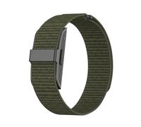 T-BLUER Correas Deportivas de Nailon Compatibles con Hume Health Band,Correas de Repuesto Suaves Transpirables y Ajustables para Mujer y Hombre,Verde militar