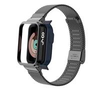T-BLUER - Neumáticos de repuesto compatibles con Xiaomi Mi Watch Lite/Redmi Watch Lite,Negocios Metal Acero inoxidable Pulseras Reloj para Redmi Watch Lite Fitness Tracker
