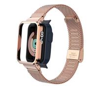 T-BLUER - Neumáticos de repuesto compatibles con Xiaomi Mi Watch Lite/Redmi Watch Lite,Negocios Metal Acero inoxidable Pulseras Reloj para Redmi Watch Lite Fitness Tracker