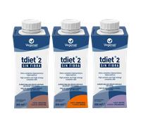 T Diet 2 Sin Fibra Multisabor 24 Briks 200 ml - Dieta Nutricional Completa