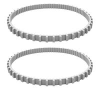 T/F 9985006-R2 - Juego de 2 pistas de sincronización robot para Dolphin con número de pieza 9985006-R2-12 x 1 pulgada, pista gris