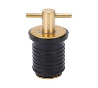 T-Handle Drain Plug with Rubber Seal,Screw Type Compression Plug for 1 Inch Drains,Universal Fit for Various Brands