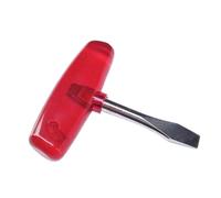 T Handle Flat Head Screwdriver, Ergonomic Hand Tool, Ring Screwdriver, Multi-Bit Nut Driver, Portable Precision Repair Tool for Assembly, Replacement