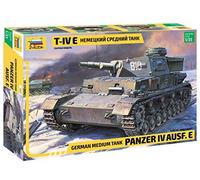 T-IV E Panzer IV Ausf H (Sd.Kfz.161/2) Tanque Kit De Plástico 1:35 Modelo ZVEZDA