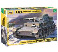 T-IV E Panzer IV Ausf H (Sd.Kfz.161/2) Tanque Kit De Plástico 1:35 Modelo ZVEZDA