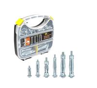 T.K.Excellent Anclaje Indemoll para fijación en elementos huecos,68 piezas anclaje Indemoll