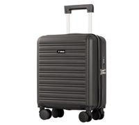 T-LOVENDO.ES Maleta de Cabina Pequeña Viaje Trolley 16” (30L). Equipaje de Mano ryanair, Wizz Air, Easyjet.4 Ruedas 45x35x20cm. Semirigida. Cerradura. Asa telescópica. Negra