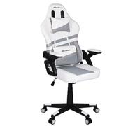 T-LOVENDO.ES - Silla Gamer Gaming Profesional, Ergonómica, de Tela Transpirable y Antimanchas, Reposabrazos Abatibles. para Adultos. Altura Regulable, Giratoria.