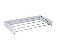 T-LoVendo - Tendedero de Pared Plegable Extensible retractil. para Interior o Exterior. Alta Capacidad de Carga 30kg. Antioxido. Ahorra Espacio. 100cm.
