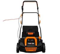 T-Mech Aspiradora Barredora Peinadora Cepilladora Escoba Cesped Artificial Eléctrica Barredor Limpiador Soplador Maquina Peinar Limpiar Cepillar Césped Artificial Eléctrico+Bolsa Recogida 50L,12.2kg