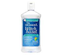 T.N. Dickinson's Witch Hazel - Astringente hidratante sin alcohol, 100% natural, 400 ml
