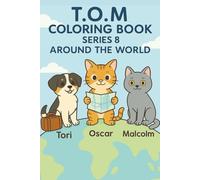 T.O.M Coloring Book Series 8: Around The World