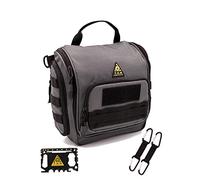 T.O.M HORIZONS Neceser táctico para Hombre, Extragrande, Resistente al Agua, Resistente, para Colgar, múltiples Compartimentos y Opciones de Almacenamiento, Kit para Accesorios de tocador, Color