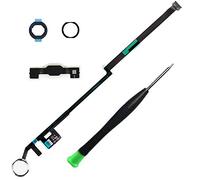 T Phael Botón de inicio blanco compatible con iPad de 10.2 pulgadas 2019 iPad 7 7ª generación A2197 A2198 A2200 In lex Cable conector y destornillador