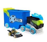 MagicBox Camión T-RACERS Turbo Truck con 1 piloto X-Racer y 1 vehículo X-Racer exclusivos