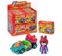 T-Racers Serie Color Rush - Colección Completa de la Serie Color Rush de T-Racers. Coches y Pilotos Sorpresa coleccionables. Coches Desmontables por Partes y con Piezas Intercambiables