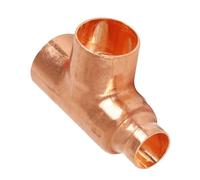 T reductor de 28 mm x 15 mm x 28 mm, alimentación final, paquete de 2