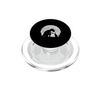 T-Rex Cat Hand Boop Nariz Luna Llena Dinosaurio Humor al Aire Libre PopSockets PopGrip para MagSafe
