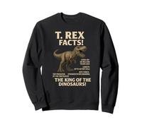 T Rex Datos Educativos Tiranosaurio Rex Dinosaurio Diseño Sudadera