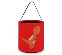 T-Rex Dinosaurio Halloween truco o trato cubos bolsas bolsas bolsas bolsa bolsa reutilizable bolsa bolsa para fiesta día festivo decoración