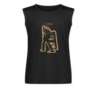 T Rex Electric Warrior - Camiseta sin mangas para hombre, de algodón, color negro, Negro , S