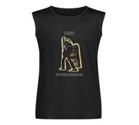 T Rex Electric Warrior - Camiseta sin mangas para hombre, de algodón, color negro, Negro , XXL