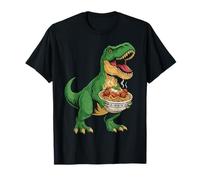 T-Rex Espaguetis Albóndigas Aficionado A La Gastronomía Camiseta