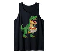 T-Rex Espaguetis Albóndigas Aficionado A La Gastronomía Camiseta sin Mangas