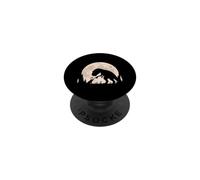 T-Rex Frog Hand Boop Nariz Luna Llena Dinosaurio Humor Al Aire Libre PopSockets PopGrip Adhesivo