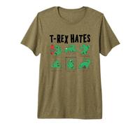 T-Rex Hates Boxing Push-Ups Handstands Backstroke Pull-Ups Camiseta Premium