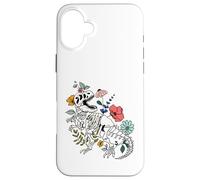 T-Rex Huesos de Dinosaurio Esqueleto fósil paleontólogo Carcasa para iPhone 16 Plus