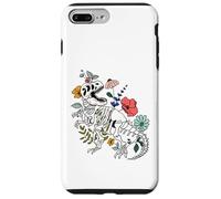 T-Rex Huesos de Dinosaurio Esqueleto fósil paleontólogo Carcasa para iPhone 7 Plus/8 Plus
