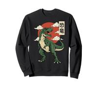 T-Rex Japonés Dinosaurio Japón Sudadera
