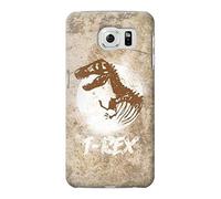 T-Rex Jurassic Fossil Funda Carcasa Case para Samsung Galaxy S6 Edge