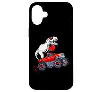 T-Rex Love Monster Truck Fun Ride Carcasa para iPhone 16 Plus