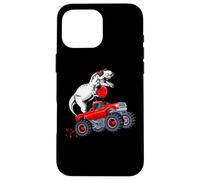 T-Rex Love Monster Truck Fun Ride Carcasa para iPhone 16 Pro MAX