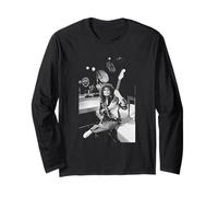 T Rex Marc Bolan en el Set de Rock con 45 TV Show 1975 Manga Larga