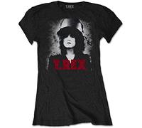 T-Rex - T-Shirt # L Black Femmina # Slider