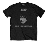 T-Rex - T-Shirt # L Black Unisex # Dandy