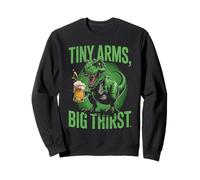 T-Rex Tiny Arms Big Thirst Funny Dinosaur Beer Broma Sudadera