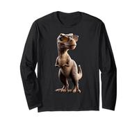 T-Rex Tiranosaurio Rex Dinosaurio Encantan los Dinosaurios Manga Larga