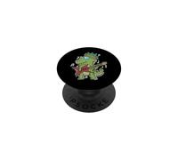 T-Rex Tocando Rock Guitar PopSockets PopGrip Adhesivo