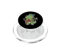 T-Rex Tocando Rock Guitar PopSockets PopGrip para MagSafe