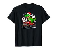 T Rex Tyrannosaurus Rex Dinosaur Jurassic Truck Christmas Camiseta