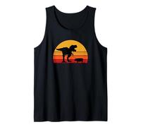 T-Rex Walking Pig - Trex Tyrannosaurus Rex Dinosaurio Dinosaurio Camiseta sin Mangas