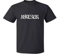 T Shirt Band Logo Rock Glow in The Dark Available I Wanna BE Your Slave M Black(XX-Large)